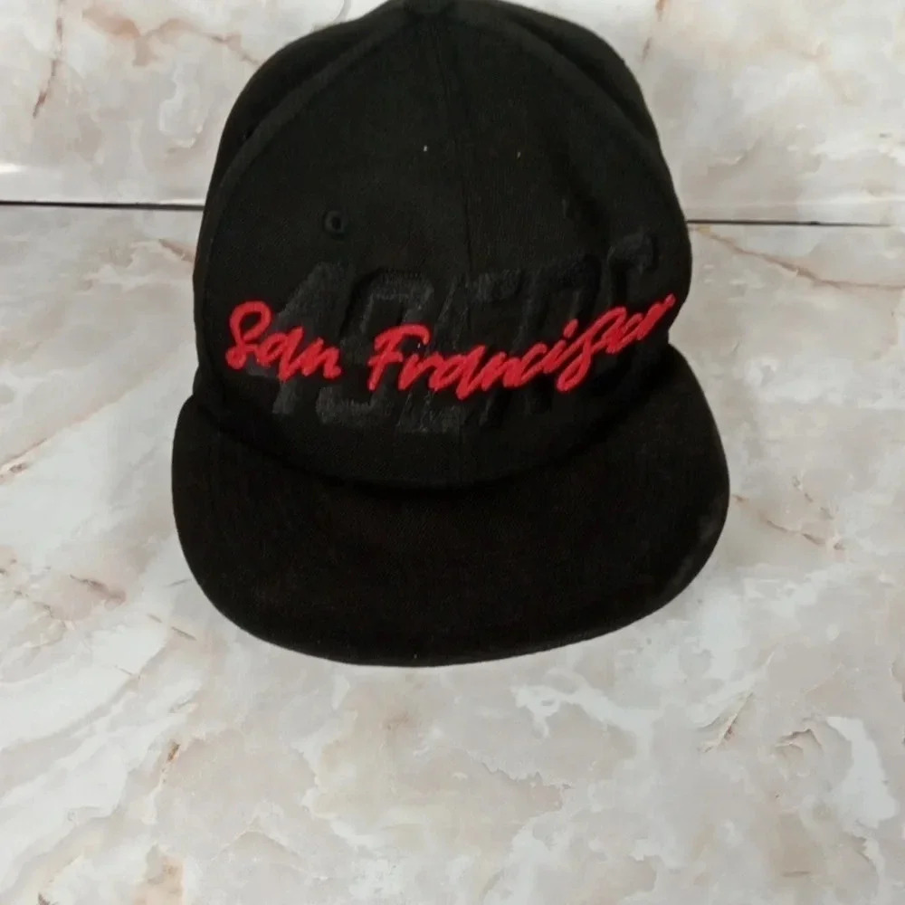 New Era San Francisco 49ers fitted Hat 7/ half 59.6cm men's hat